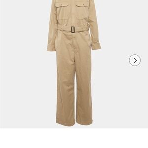 Ralph Lauren Belted Jumpsuit Beige/Tan